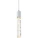 Aurora 1 Light 5 inch Chrome Pendant Ceiling Light