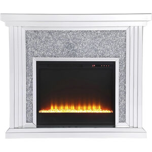 Modern Clear Mantle with Fireplace