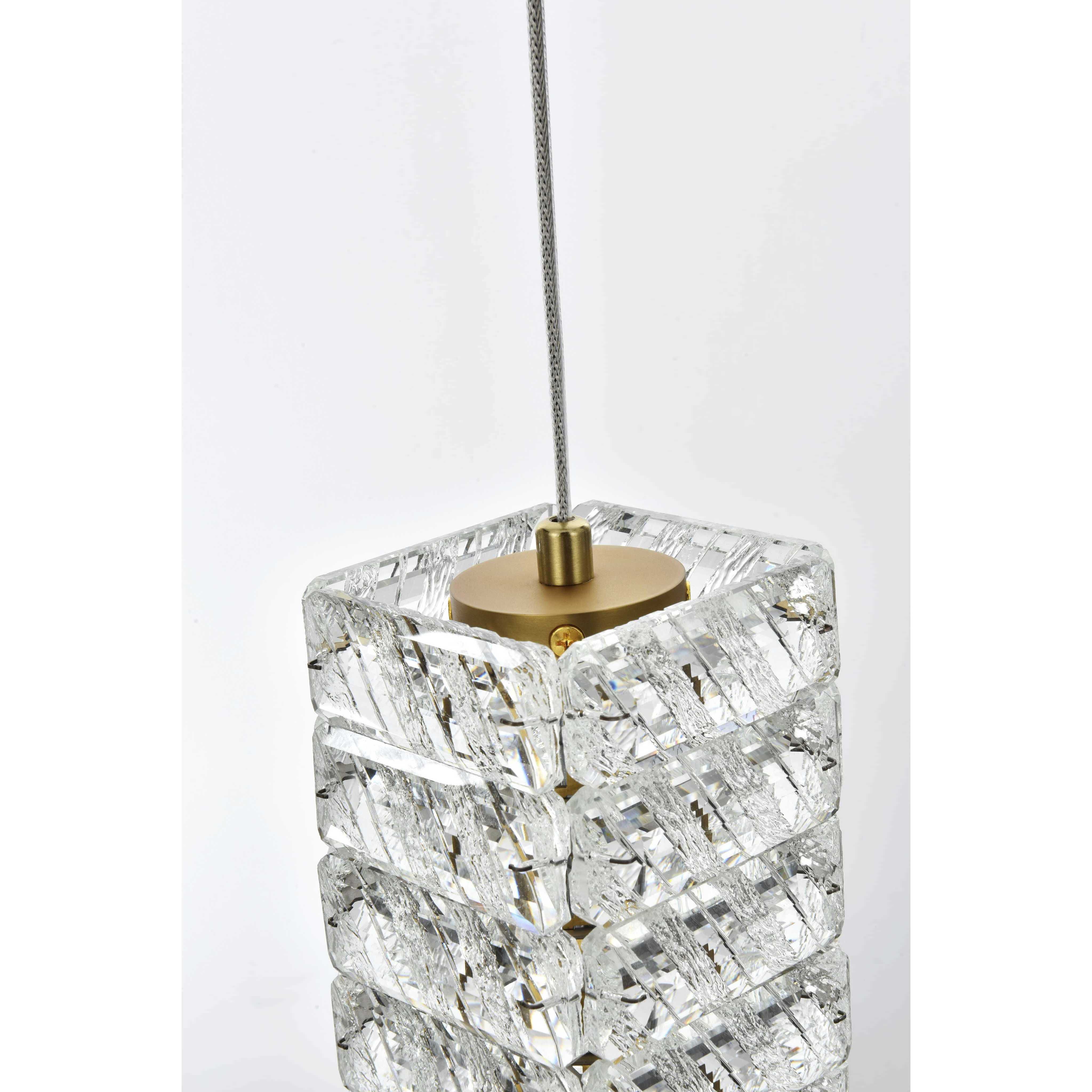 Aston 5 Light 20 inch Satin Gold Pendant Ceiling Light