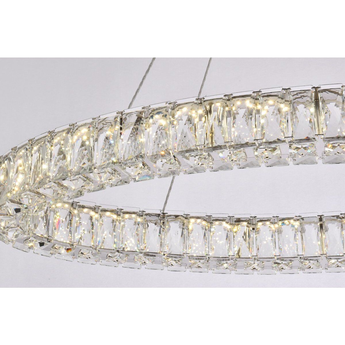 Monroe 1 Light 36 inch Chrome Pendant Ceiling Light