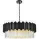 Willow 10 Light 32 inch Black Chandelier Ceiling Light