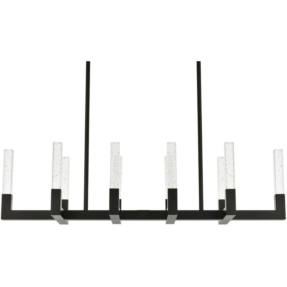Noemi 10 Light 12 inch Black Pendant Ceiling Light
