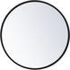 Eternity 18 X 18 inch Black Wall Mirror