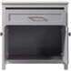 Adian Grey Bathroom Storage Cabinet