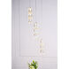Polaris LED 12 inch Chrome Pendant Ceiling Light