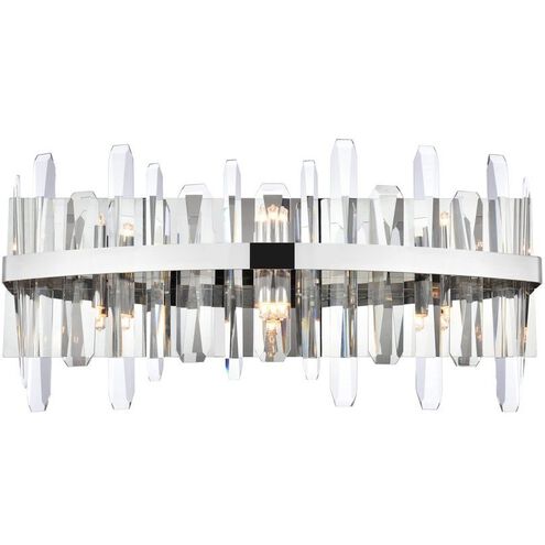 Serena 6 Light 24 inch Chrome Bath Sconce Wall Light