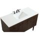 Cyrus 48 X 22 X 33.5 inch Walnut Vanity Sink Set in Not Included