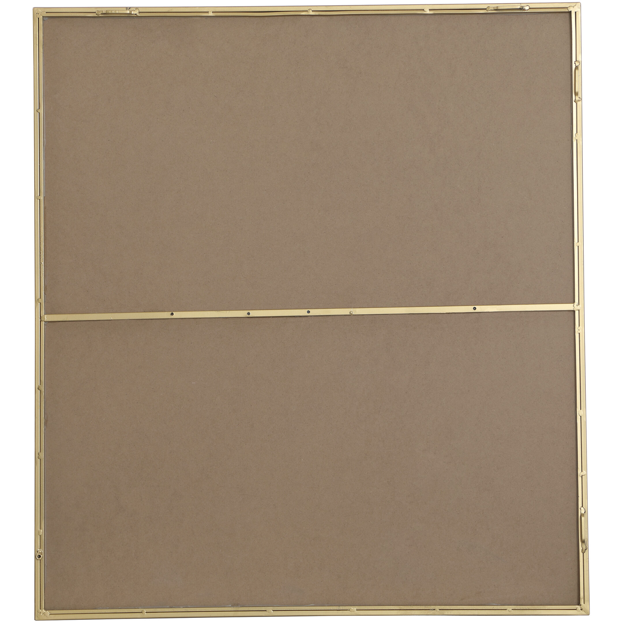 Monet 40 X 36 inch Brass Wall Mirror