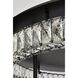 Monroe 2 Light 33 inch Black Flush Mount Ceiling Light 