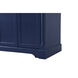 Clarence 72 X 22 X 35 inch Blue Vanity Sink Set