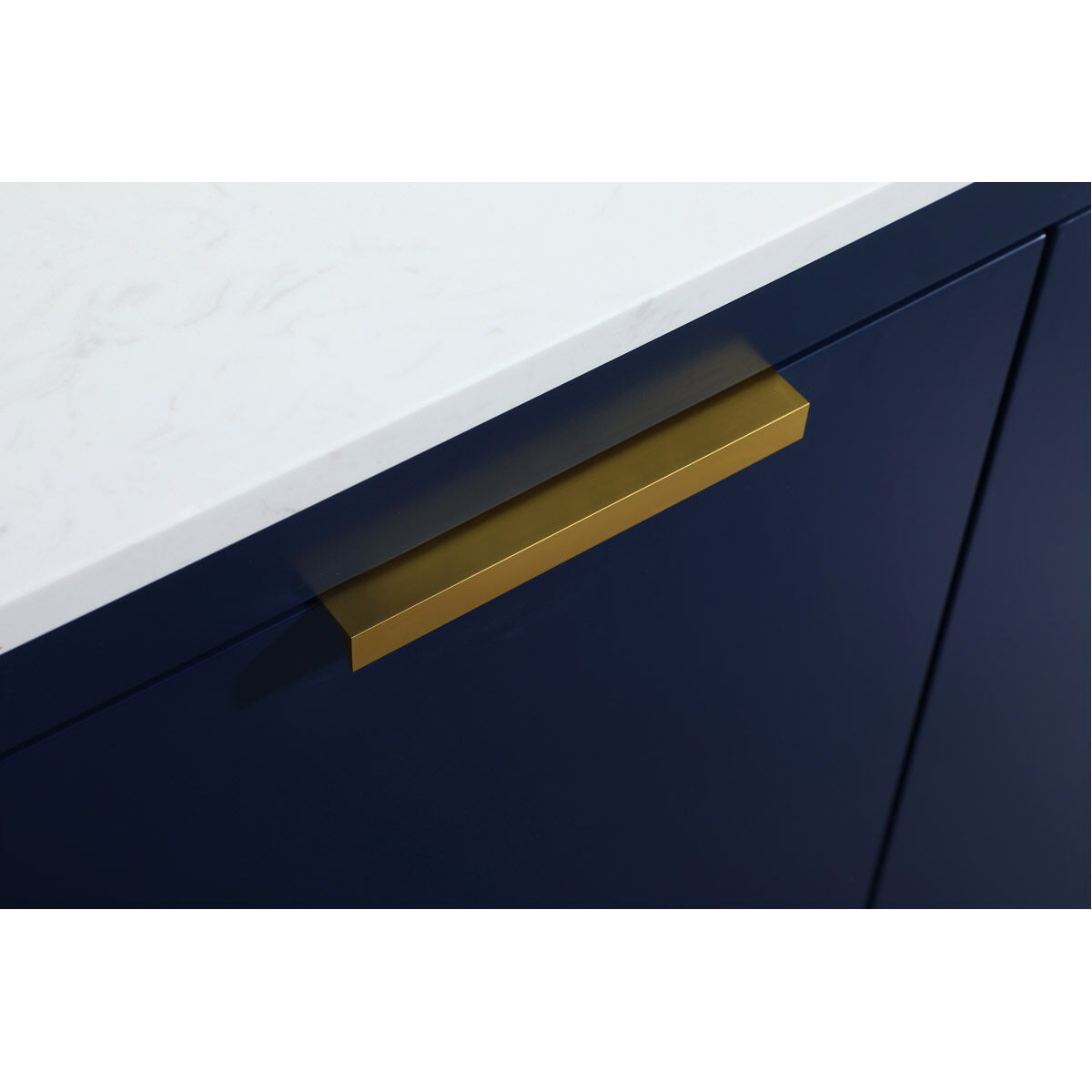 Blake 60 X 22 X 34 inch Blue Vanity Sink Set