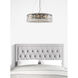Maxime 12 Light 28 inch Black and Clear Chandelier Ceiling Light