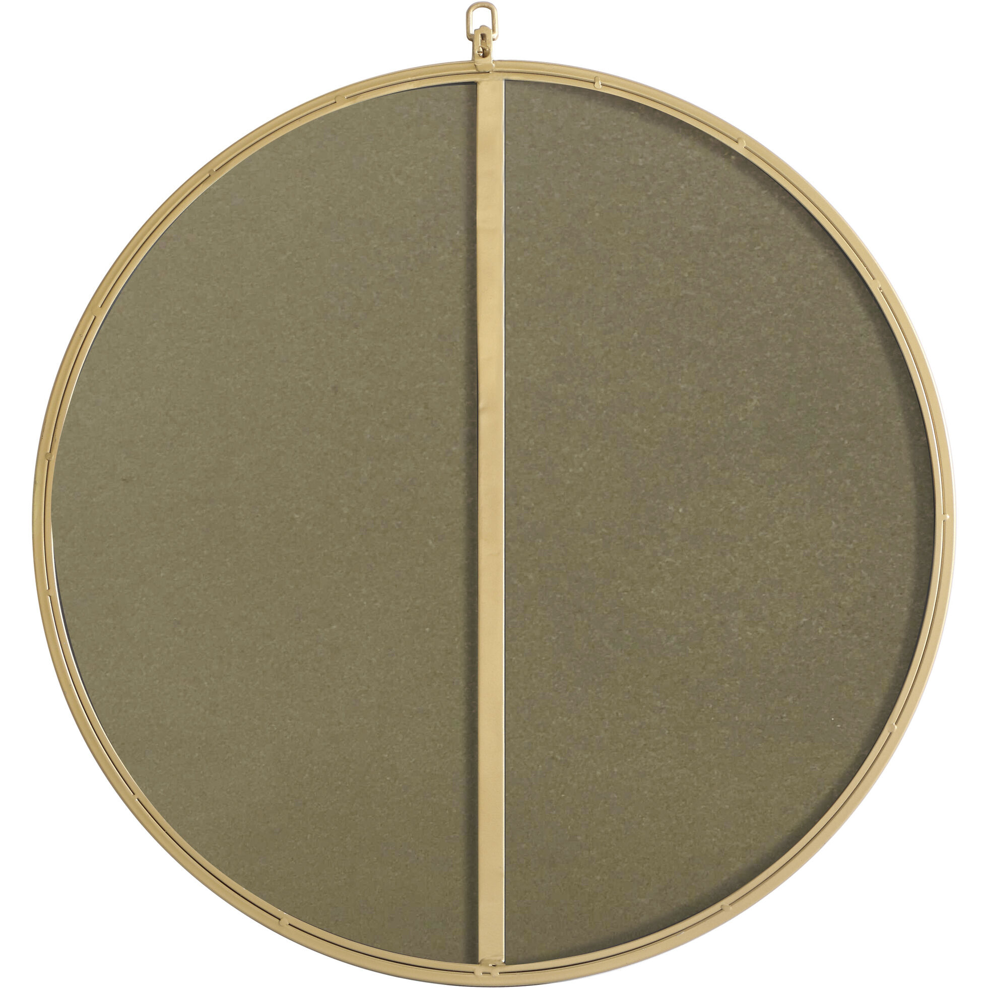 Eternity 28 X 28 inch Brass Wall Mirror