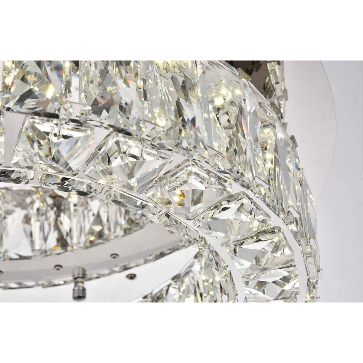 Monroe LED 18 inch Chrome Flush Mount Ceiling Light