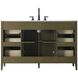 Millie 54 X 35 inch Chestnut Brown Bathroom Vanity Cabinet