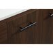 Cyrus 48 X 22 X 33.5 inch Walnut Vanity Sink Set in Not Included