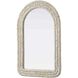 Marlowe 36 X 24 inch Linen White Mirror