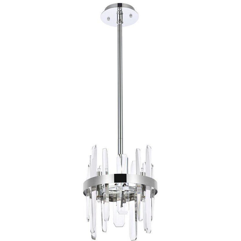 Serena 6 Light 10 inch Chrome Pendant Ceiling Light