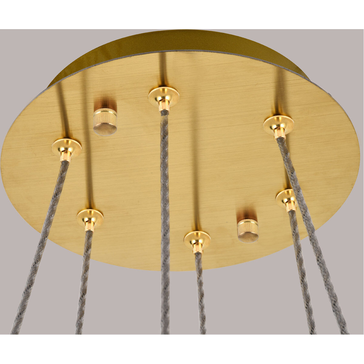 Monroe LED 17.7 inch Gold Pendant Ceiling Light