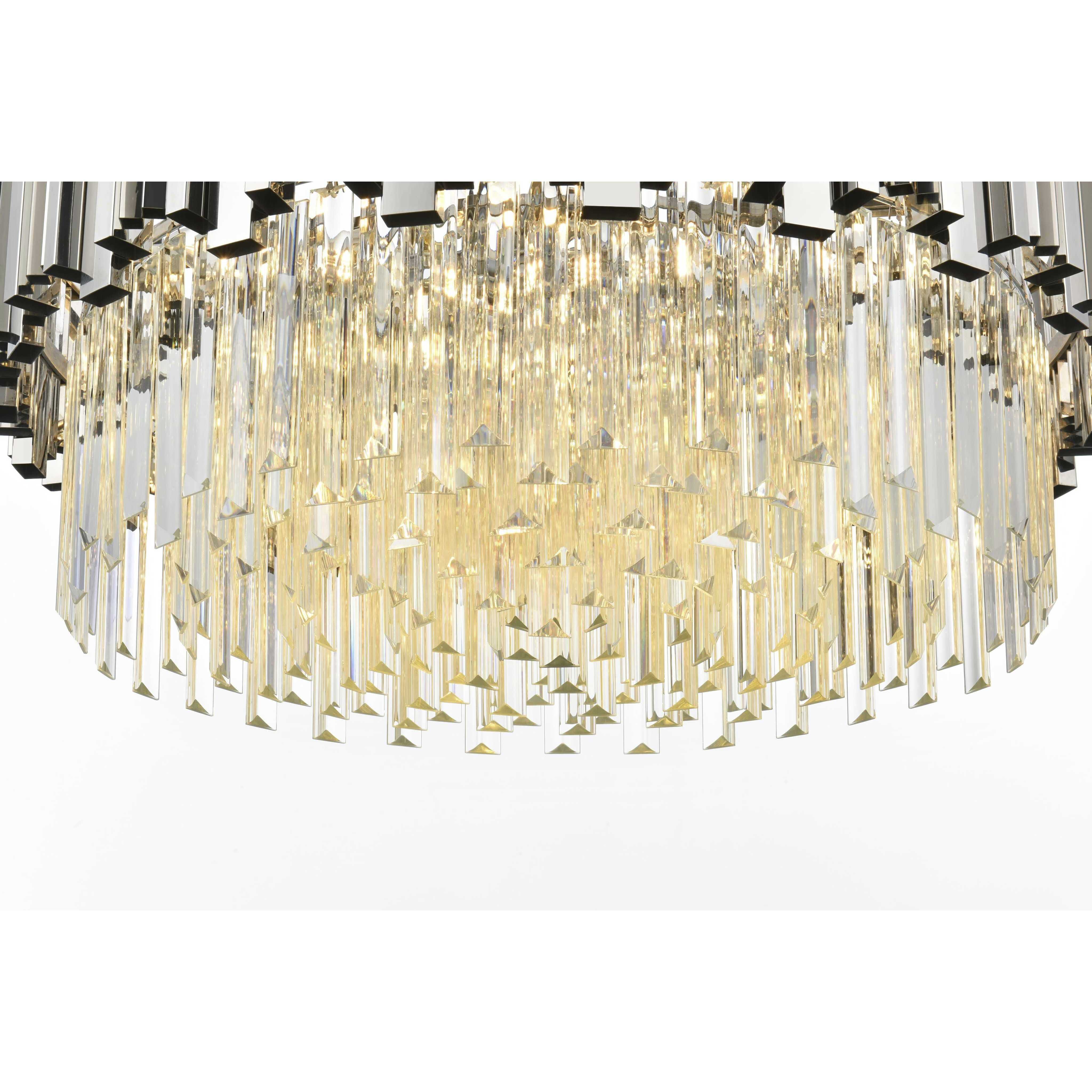 Willow 8 Light 24 inch Chrome Chandelier Ceiling Light