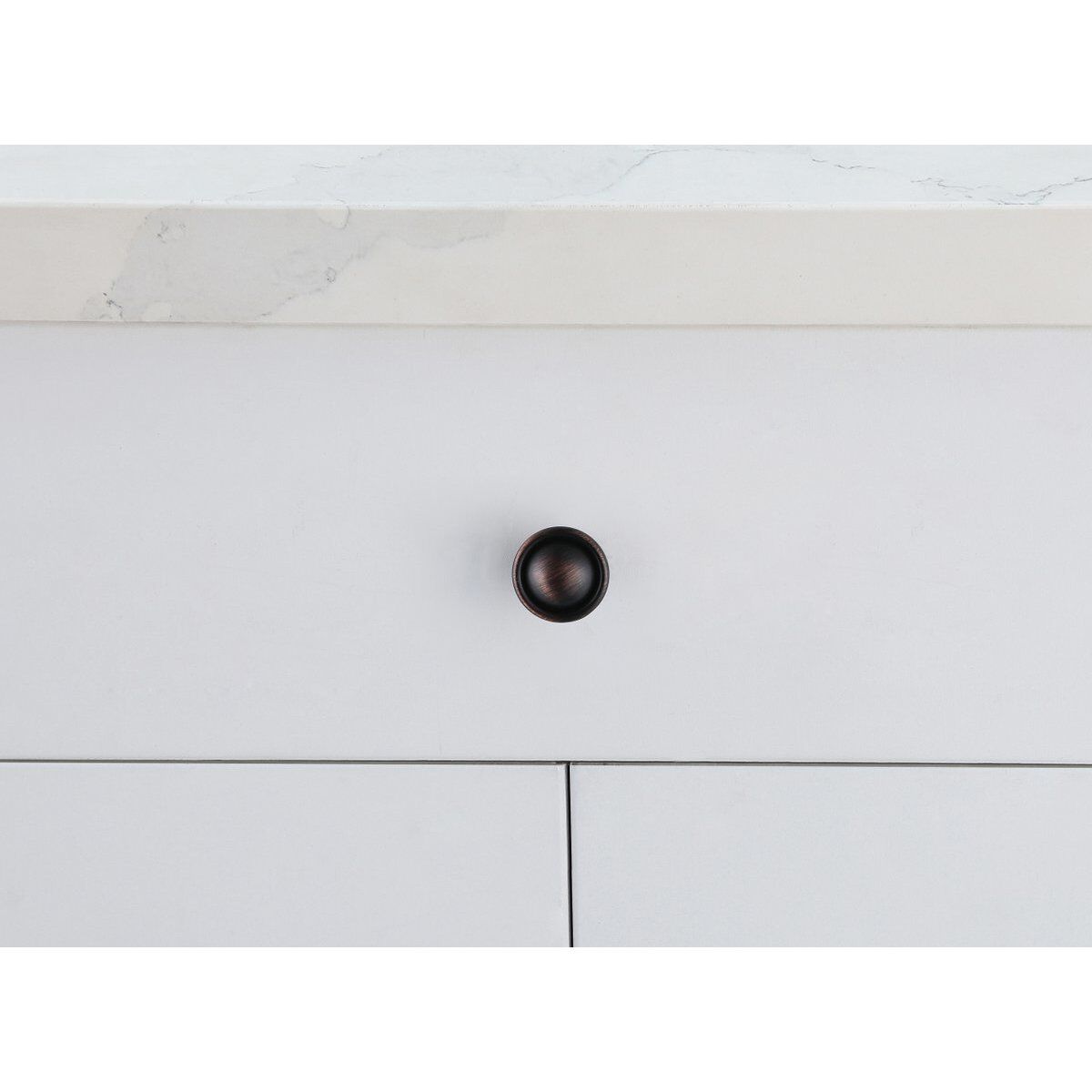 Kadea Oil-Rubbed Bronze Hardware Cabinet Knob, Set of 10