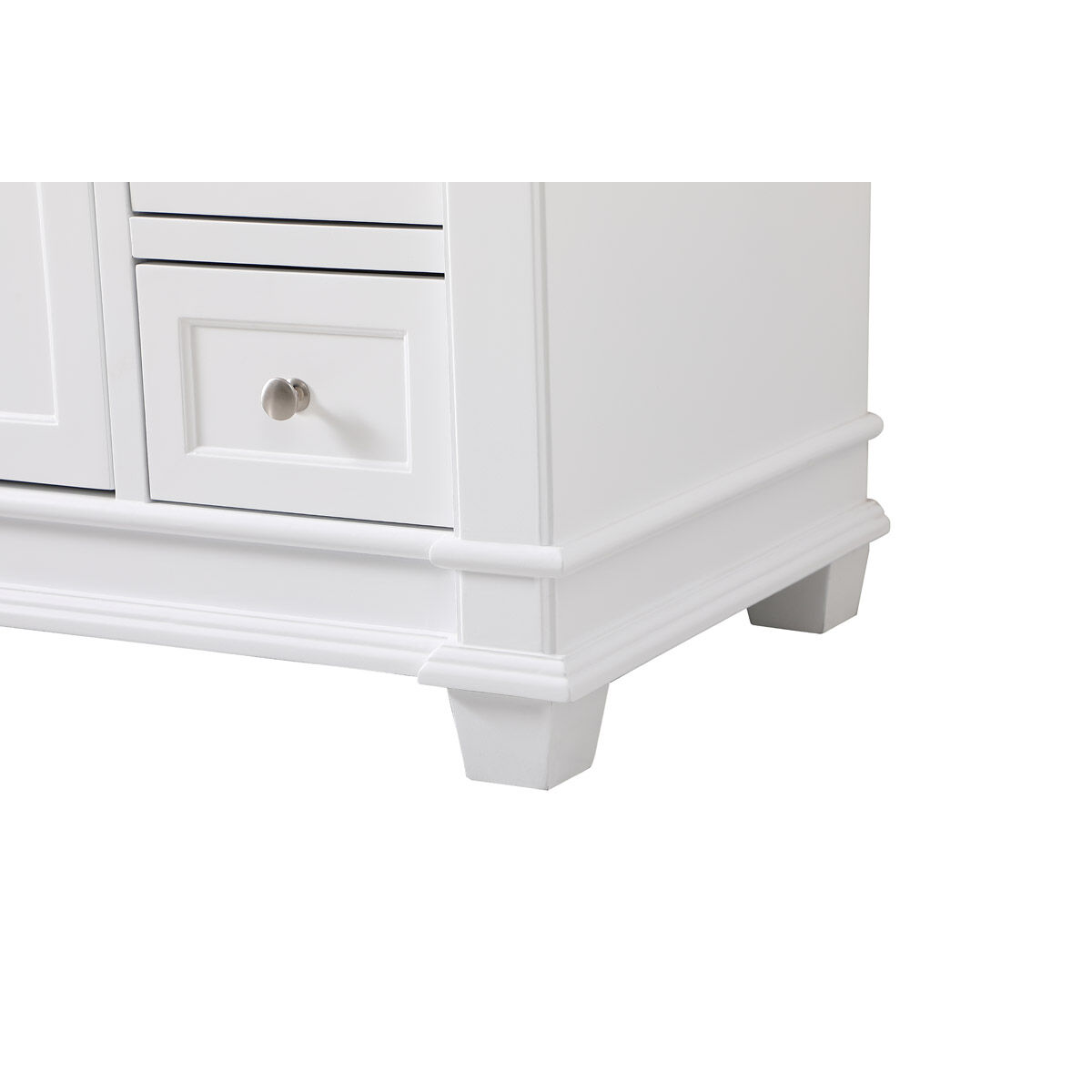 Wesley 48 X 22 X 35 inch White Vanity Sink Set
