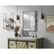 Amoura 36 X 27 inch Black Mirror