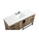 Eugene 60 X 22 X 34 inch Natural Oak Vanity Sink Set