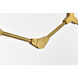 Cavoli 6 Light 27 inch Brass Chandelier Ceiling Light