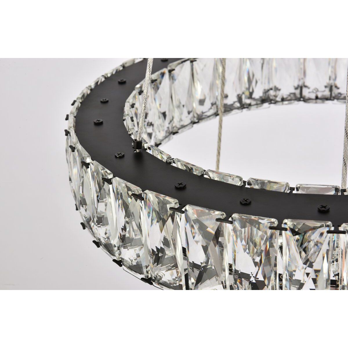 Monroe 2 Light 18 inch Black Pendant Ceiling Light