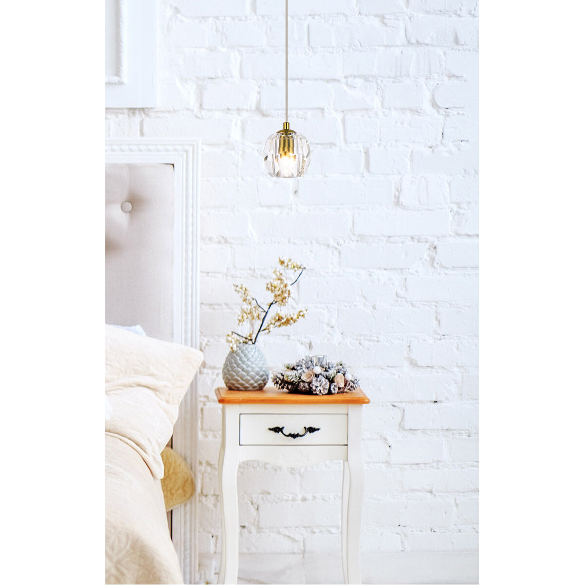 Eren 1 Light 6 inch Gold Pendant Ceiling Light