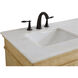 Lexington 60 X 21.5 X 35 inch Antique Beige and Antique Bronze Vanity Sink Set in Antique Brass