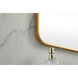 Evermore 24 X 24 inch Brass Vanity Mirror