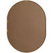 Asha 36 X 27 inch Brass Mirror in 27 x 36