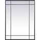 Viola 40 X 30 inch Black Mirror