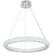 Bowen 1 Light 26 inch Chrome Chandelier Ceiling Light