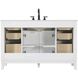 Virginia 54 X 35 inch White Bathroom Vanity Cabinet