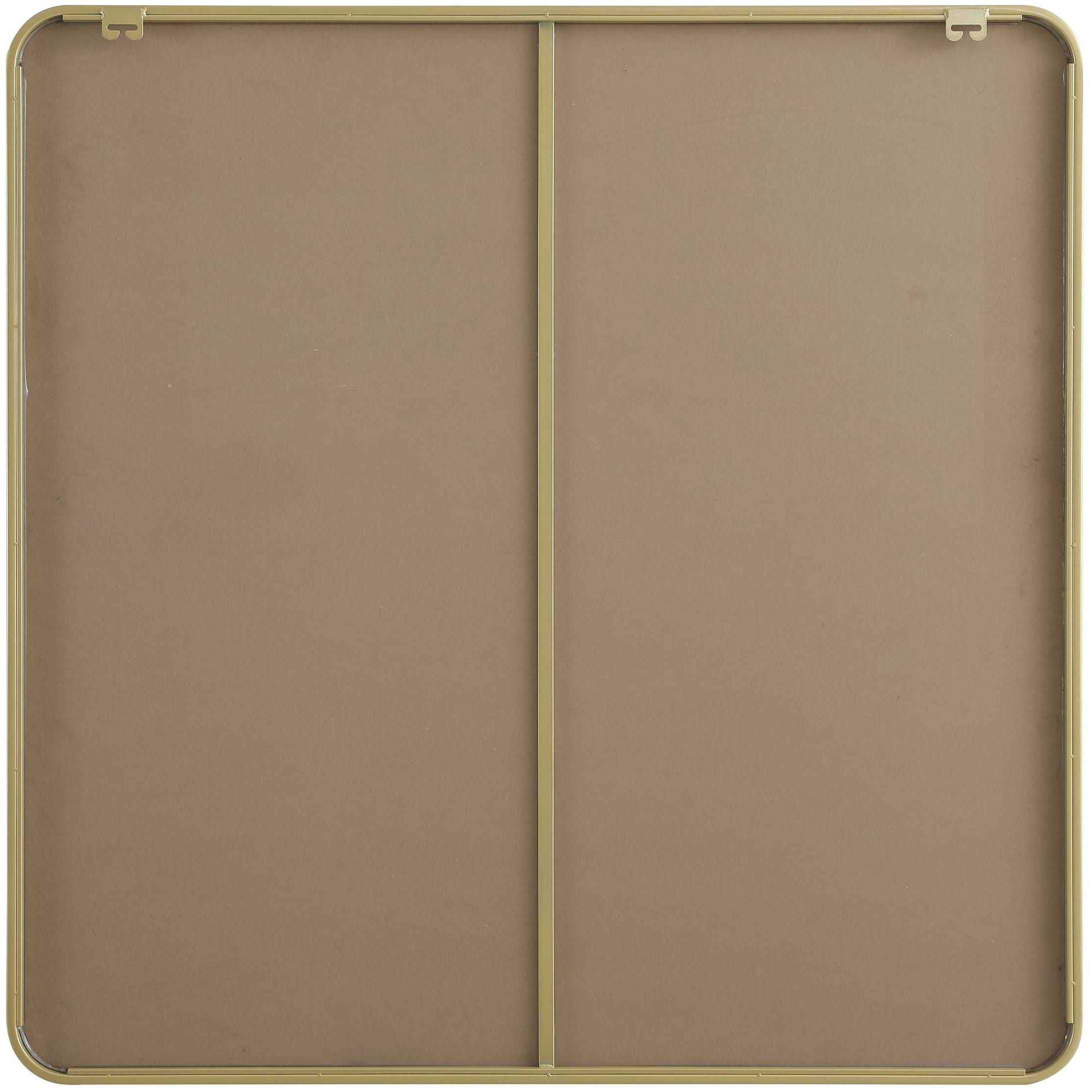 Remy 42 X 42 inch Brass Mirror