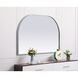 Blaire 36 X 24 inch Silver Mirror