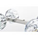 Eren 8 Light 8 inch Chrome Pendant Ceiling Light
