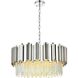Willow 8 Light 24 inch Chrome Chandelier Ceiling Light