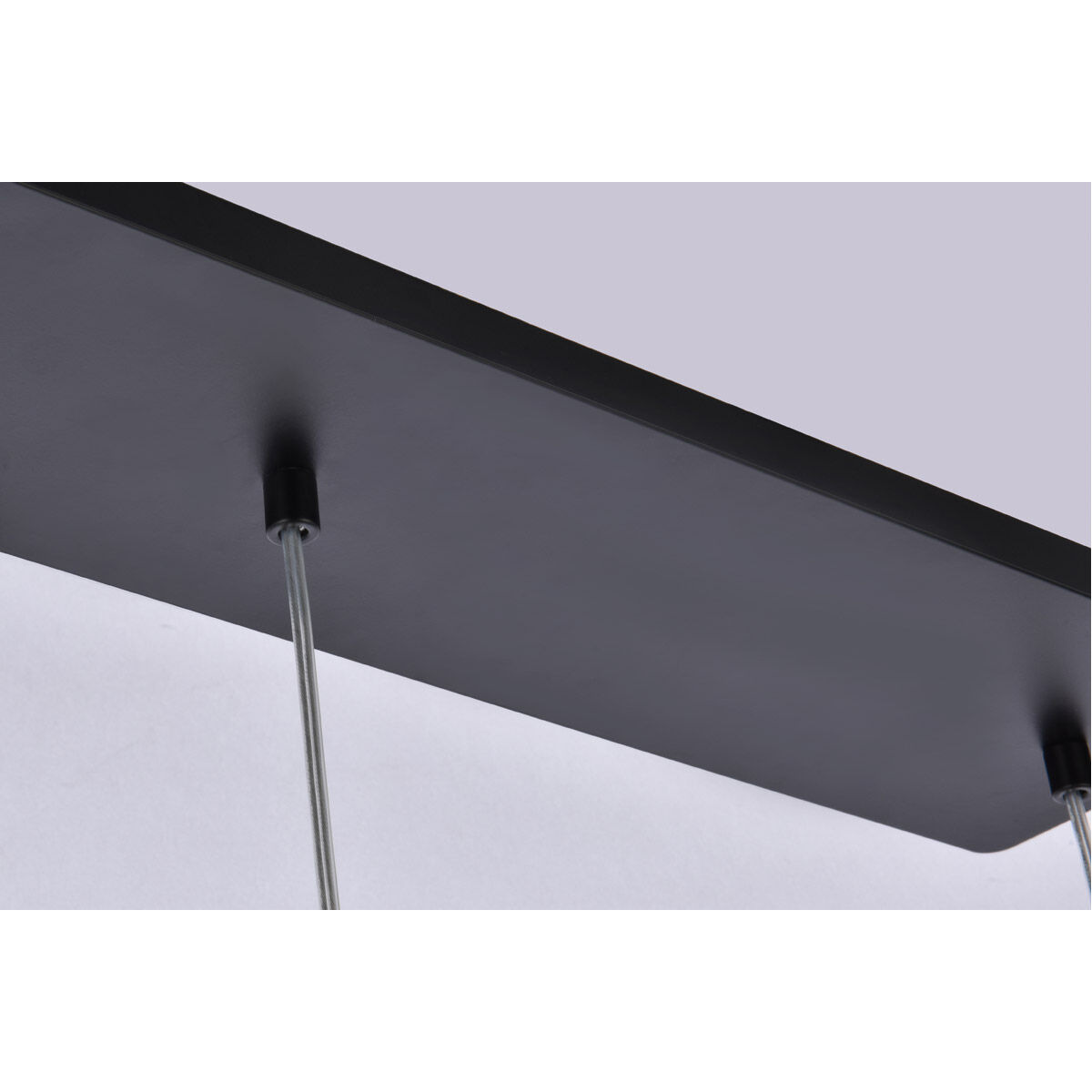 Eren 3 Light 28 inch Black Linear Pendant Ceiling Light
