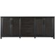 Alina 84 X 34 inch Chocolate Oak Bathroom Vanity Cabinet