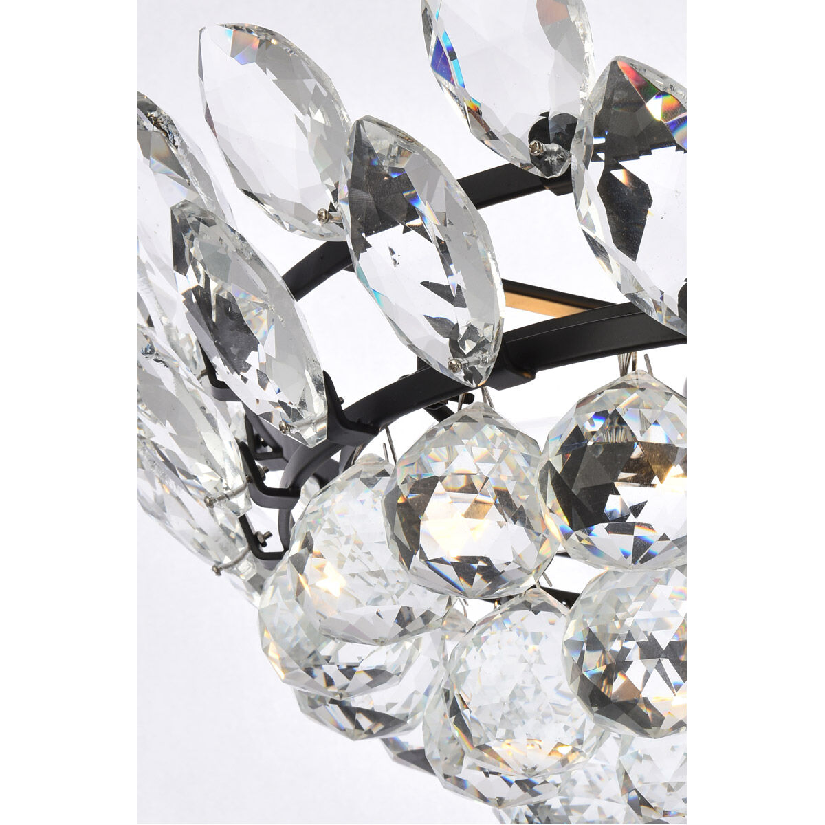 Emilia 3 Light 14 inch Black Pendant Ceiling Light