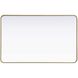 Remy 48 X 30 inch Brass Mirror