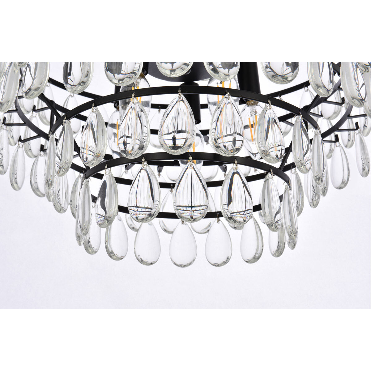 Mila 5 Light 18 inch Black Pendant Ceiling Light
