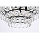Mila 5 Light 18 inch Black Pendant Ceiling Light