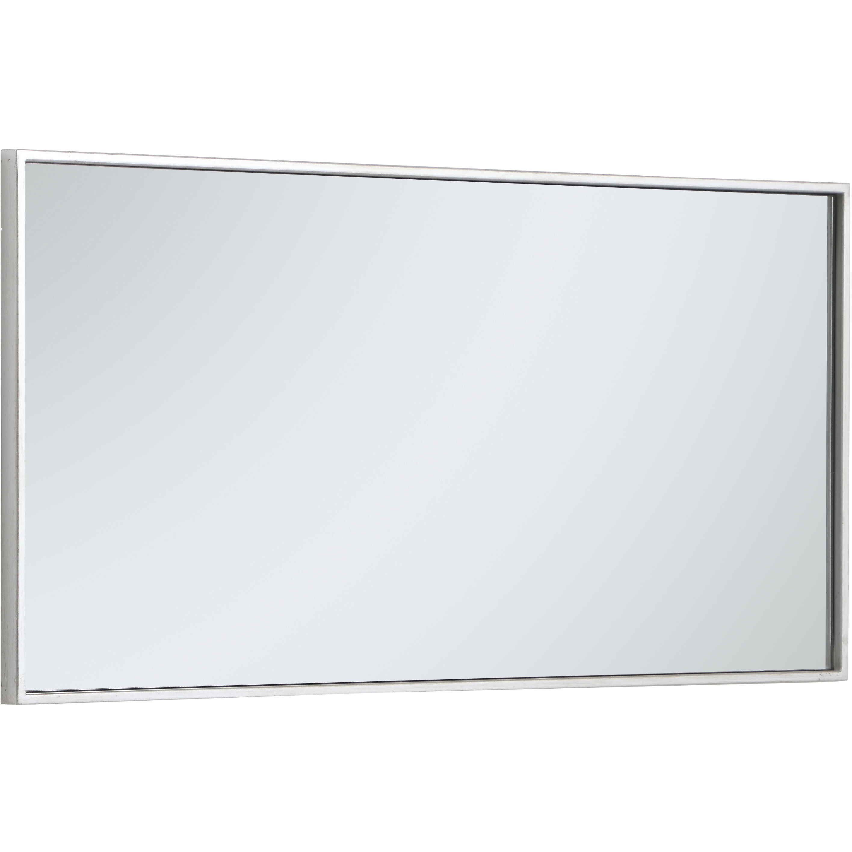 Elegant Lighting MR41836S Monet 36 X 18 inch Silver Wall Mirror