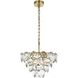Adaline 6 Light 16 inch Satin Gold Chandelier Ceiling Light