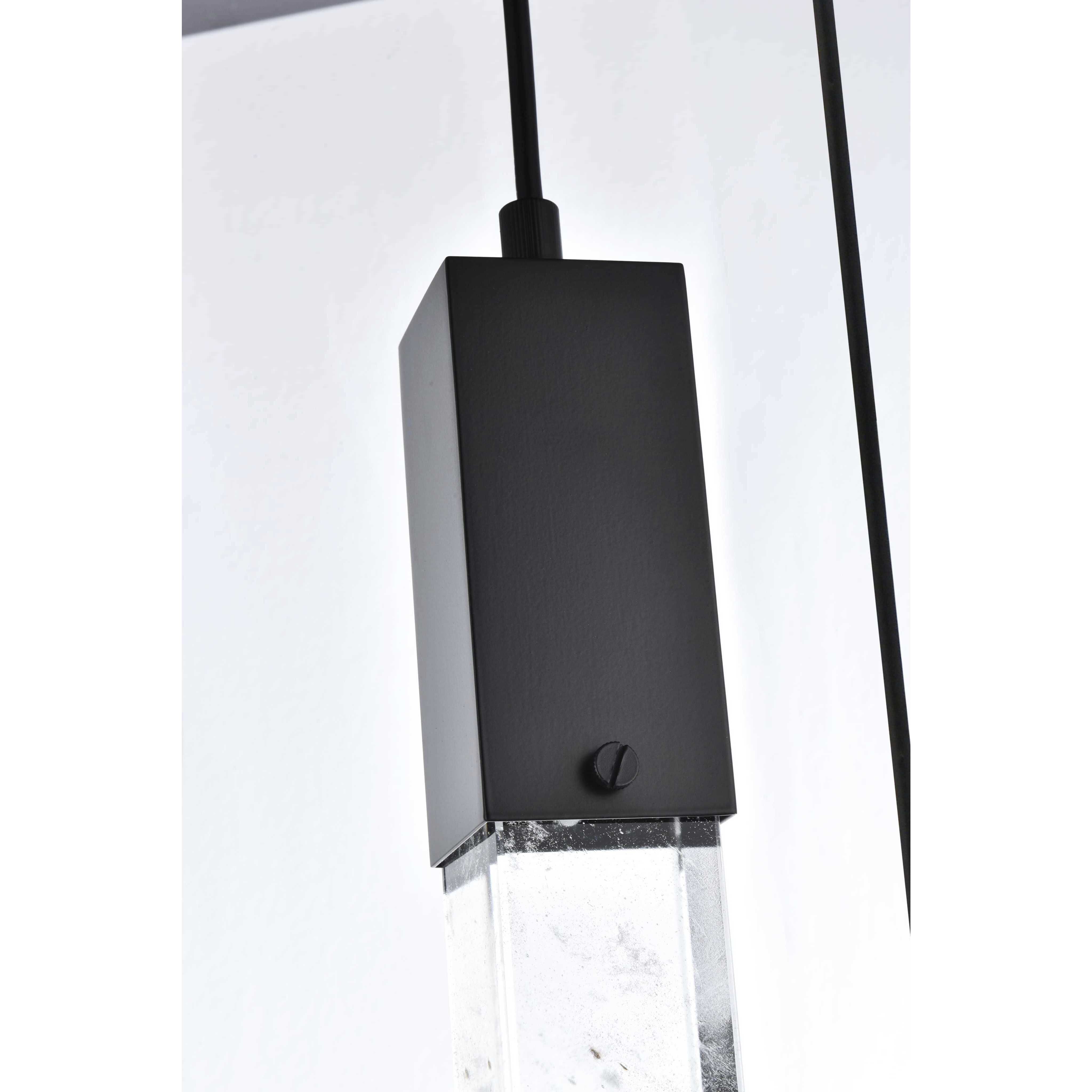 Aurora 5 Light 16 inch Black Pendant Ceiling Light